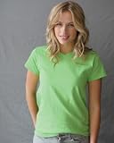 Anvil Ladies Short Sleeve V Neck T-Shirt. 652