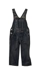 OshKosh Toddler Boys Striped Overall Pant - Enzyme Wash - 4T