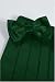 Bowtie and Cummerbund Set - Luxury Satin Hunter