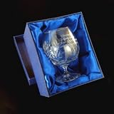 Kitchen & Housewares : Crystal Brandy Glass. Can be personalised with up to 50 characters/letters