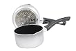 Art & Cuisine Evolution Series Grey 2.4 Quart Aluminum Nonstick Saucepan with Spout 1623
