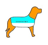 Coventry City Personalised Waterproof Dog Coat Size XS (10 25cm)
