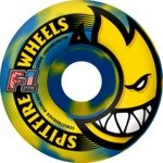 Spitfire F1 Street Burners Bighead Suicide Swirl Skateboard Wheels - 52mm 100a (Set of 4)