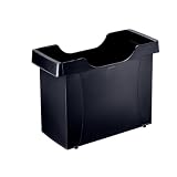 Leitz 19080095 H&auml;ngemappenbox Uni-Box Plus, f&uuml;r H&auml;ngemappen A4, Polystyrol, schwarz