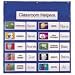 Carson-Dellosa Publishing CD-5612 Job pocket chart with grommets, resource guide, 26-1/2 x 27-1/2