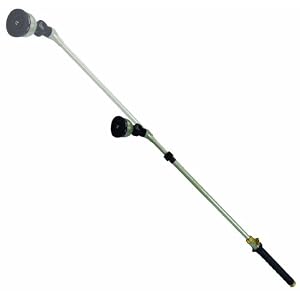 The Rumford Gardener SP1025 Telescoping Watering Wand with Adjustable Multi-Pattern Head by