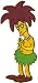 Simpsons TV Cartoon Patch - 4 Sneaky Slide Show Bob