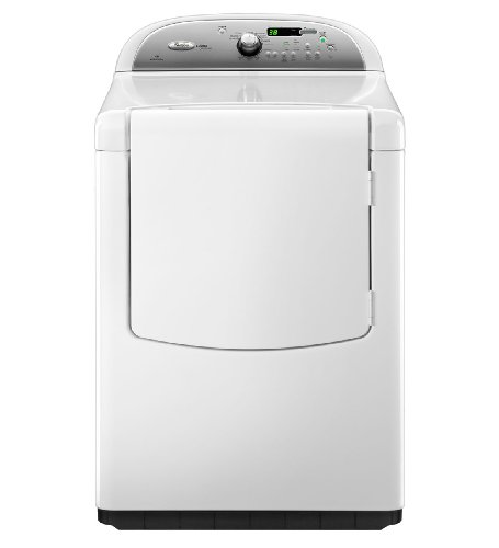 Whirlpool WGD8200YW Cabrio 7.6 Cu. Ft. White Gas Front Load Dryer