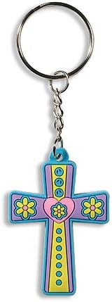 Blue Cross Keychain Keyring, Whether It Be Across Town or to a Fun Vacation Destination, These Faith-to-go Items Will Accommodate Your Travel in Style!