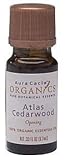 Essential Oil - Atlas Cedarwood, 100% Pure, 0.3 oz