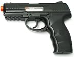MAS.0.07 Co2 Pistol, Black W/Fiber Optic Sites airsoft gun