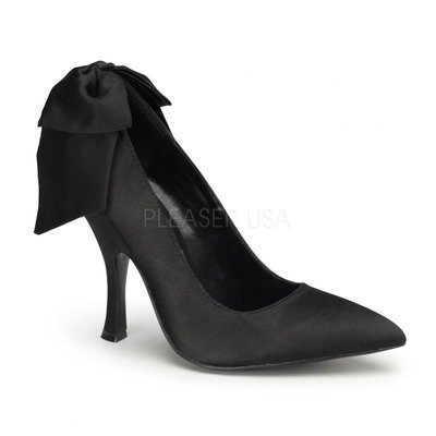 Women's Pinup Couture Bombshell 03 Satin Classic Pumps