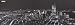 Art Poster Print - New York-Lower Manhattan (B&W) - Artist: Jerry Driendl - Poster Size: 38 X 13 inches