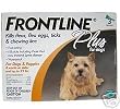 Frontline plus for Dogs up to 22 Lb,8 weeks age -3 appl