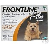 Frontline plus for Dogs up to 22 Lb,8 weeks age -3 appl