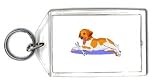 Keychain with dog, playful, wrench