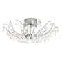 Crystal Sweep Drop 27 3/4" Wide Ceiling Light Fixture