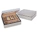 LAUREN JEWELRY CHEST SILVER GLASS