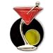 Finders Key Purse Happy Hour Keychain