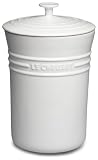 Le Creuset Stoneware Large Canister, White