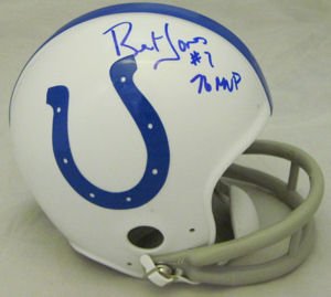 Bert Jones Autographed Baltimore Colts Mini Helmet
