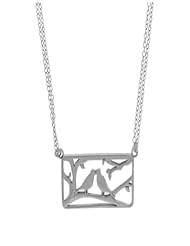 Boma Sterling Silver Love Bird Necklace, 16 inches