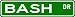 BASH Street Sign ~ Family Lastname Sign ~ Gameroom, Basement, Garage Sign