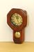 Wall Clock in Cherry Dollhouse Miniature Dollhouse Miniature