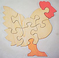 31sYqTRHbjL Wooden Educational Jig Saw Puzzle   Chicken ( Hen )