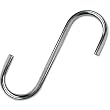 Pack of 2 1/2" Plated Steel S-Hooks - Practice Equipment