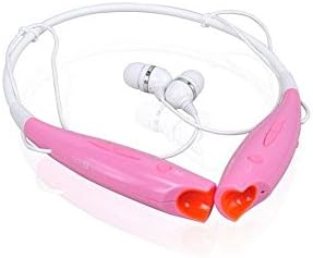 Coolshare Sport Stereo Earbuds Headset Earphone Wireless Bluetooth for iPhone 6 Plus LG G4 Samsung S6 HTC One M9 Pink