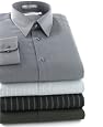 Calvin Klein Black and Grey Dress Shirts