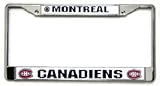 Montreal Canadiens Chrome License Plate Frame