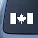 CANADA FLAG CANADIAN - Car, Truck, Notebook, Vinyl Decal Sticker #1962 | Vinyl Color: White