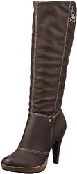 s.Oliver Casual 5-5-25504-29, Damen Fashion Stiefel, Braun (MOCCA 304), EU 41