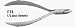 Antoine Cuticle Nipper Made In French # 14.