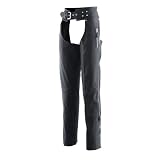 Z1R Womens Burlesque Leather Chaps