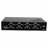 SocketSerial ESE-100D 8-Port RS-232 Device Server - 8 x DB-9 , 1 x RJ-45