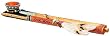 North American Tribes - Peace Pipe Incense Burner - Cold Cast Resin - 11.25" Length
