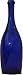 Cobalt Blue Curvy Incense Bottle Burner (Non-designed)