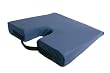 Sloping Coccyx Cushion with Removable Cover- NAVY ONLY