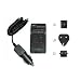 Mains Battery Charger for Sony DSC-HX100V Cyber-Shot Digital Camera - 2 Hours quick charging - UK, USA, EU plugs and car charger Included - AAA Products - 12 Month Warranty