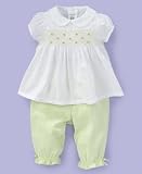 Carter's Baby Girl Babydoll Top & Pants Set