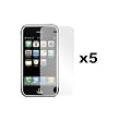 5-Pack Premium Reusable LCD Screen Protector with Lint Cleaning Cloth for Apple iPhone 3GS / 3G S 16GB 32GB + FREE SF Planet Neckstrap !
