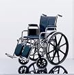Excel Narrow Wheelchair, Removable Desk-Length Arms, Swing-Away Detachable Elevating Legrests Excel Narrow Wheelchair, Removable Desk-Length Arms, Swing-Away Detachable Elevating Legrests