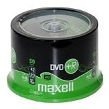 Maxell DVD+R 4.7GB 16X Printable 50ER SPINDEL