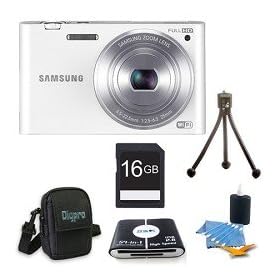 Samsung MV900 Smart Touch Multi View 3.3 LCD White Digital Camera Kit