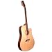 Kona Thin Body Acoustic/Electric Guitar - Natural (K2)