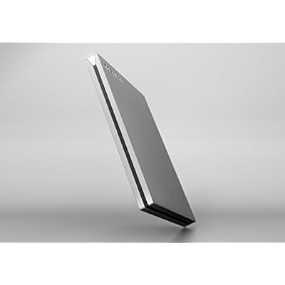 Toshiba Canvio Slim II HDTD210AS3E1 1TB External Hard Drive (Silver)