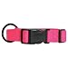 Hamilton 5/8-Inch Adjustable Dog Collar, Adjusts from 12 to 18-Inch, Hot Pink